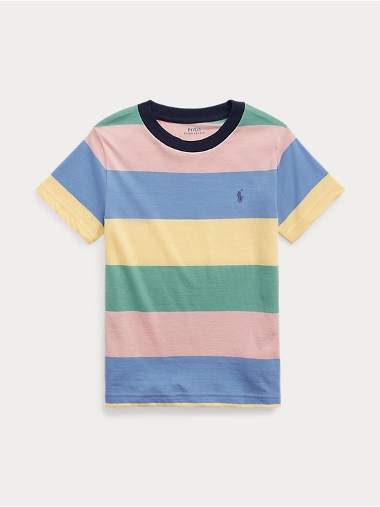 Polo Ralph Lauren Other - Polo by Ralph Lauren Boys Striped Cotton Jersey Tee in Pastels